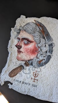 Image 1 of Scythe Witch Painting