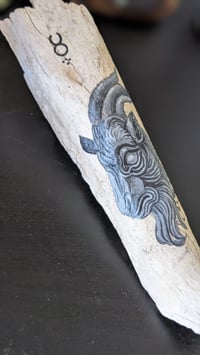 Image 4 of Goat Painted Bone