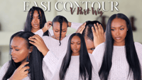 Image 1 of EASI CONTOUR V PART WIG