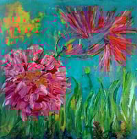 Image 1 of ORIGINAL - THE MOUSE & THE HUMMINGBIRD 
