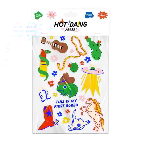 Image of First Rodeo - Iron-on Transfer Sheet Set