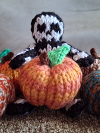 Image 5 of Mini Knitted Skeletons and Pumpkins (Set of 2 Each)