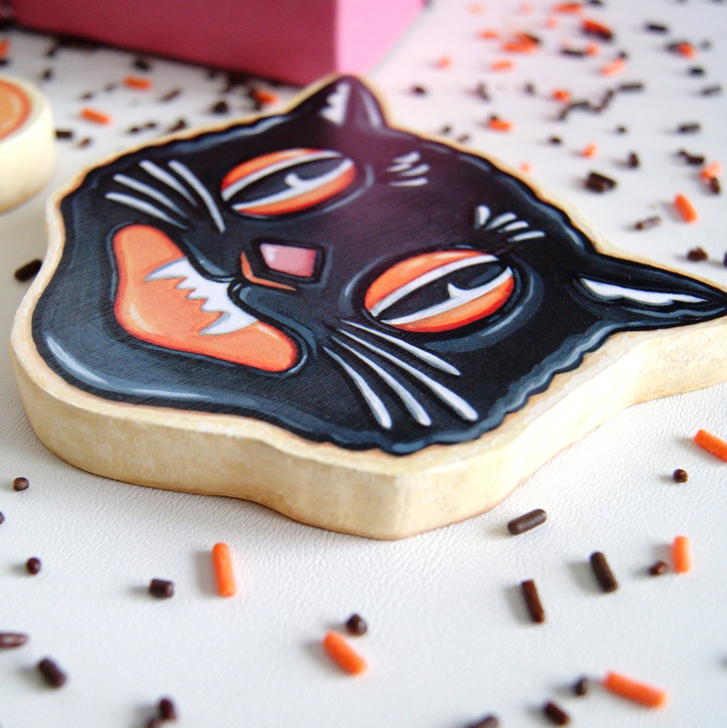 Image of Halloween cookie plaques (set of 3)