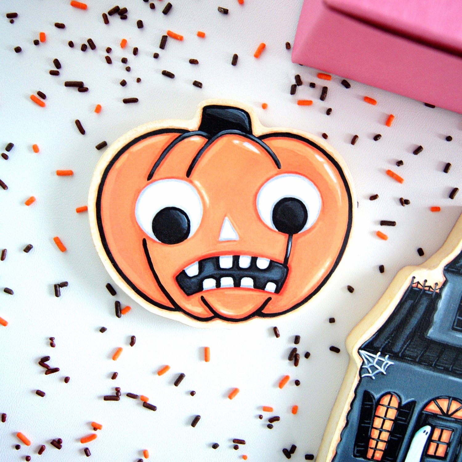 Image of Halloween cookie plaques (set of 3)
