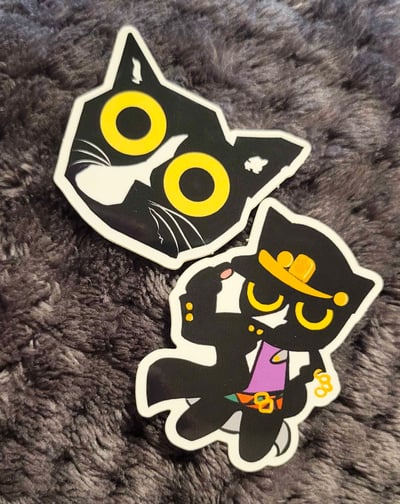 Image of Jojo (the cat) Stickers