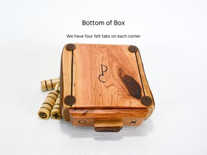 Image of Handcrafted Wooden Tic-Tac-Toe Table Game, Handmade Wood Tabletop Toy Game, Game for kids and family