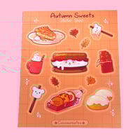 Image 2 of Autumn Sweets Sticker Sheet