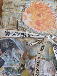 Image 3 of Handmade Mixed Media Journal – 1970s Vintage-Inspired Art