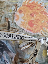 Image 4 of Handmade Mixed Media Journal – 1970s Vintage-Inspired Art