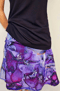 Image of Premade Purple Marble Skye-Light Running Skirt (Size 12)
