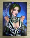 BEETLEJUICE 5x7inch signed print