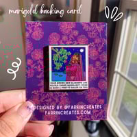 Image 2 of Desi Polaroid Enamel Pin