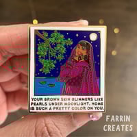 Image 3 of Desi Polaroid Enamel Pin
