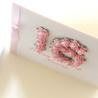 Image 6 of Handmade 16th Birthday Card. Personalised 16 Card. 8 Colours.