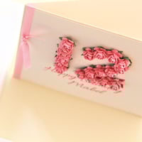 Image 2 of Handmade 12th Birthday Card. Personalised 12 Card. 8 Colours.