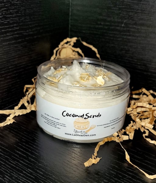 Image of Coconut Exfoliating Scrub 8oz