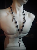 Image 4 of obsidian lariat choker