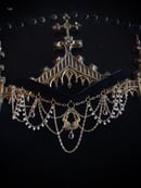 Image 1 of golden lace choker