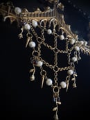 Image 3 of golden cage necklace