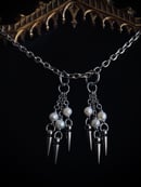 Image 2 of six of wands earrings