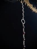 Image 3 of O ring garnet bracelet