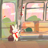 TRAIN RIDE HOME PRINT