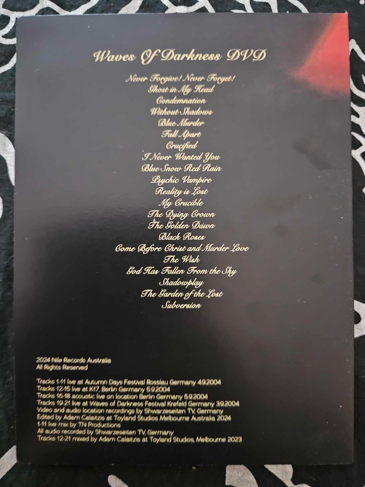 Image of WAVES OF DARKNESS DVD