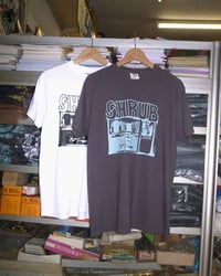 Image 3 of SHRUB FLYER TEE IN WHITE