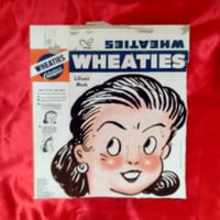 Image 1 of Lillums (Harold Teen) - Wheaties Cereal mask (1940s-50s) - backside