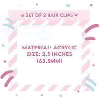Image 3 of (LAST STOCK) HAECHAN BLUE HAIR CLIP