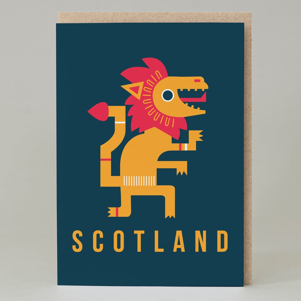 Image of Scotland Lion (Card)