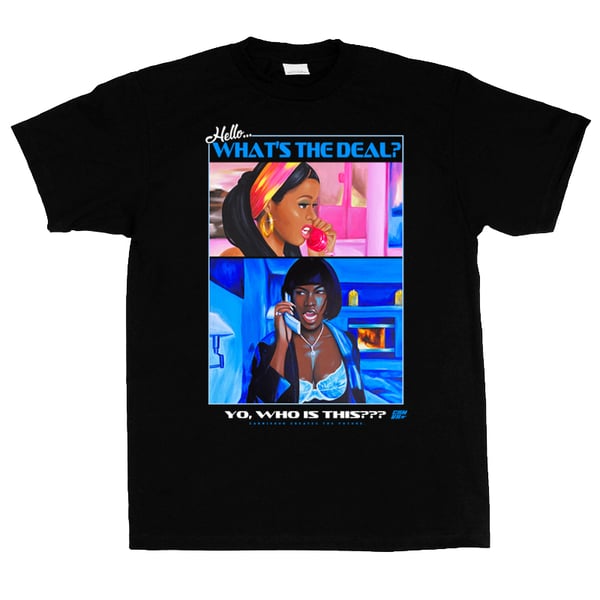 Image of What's The Deal  (Black T-Shirt)