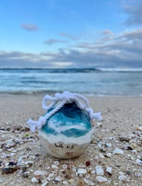 Image 2 of Christmas Beach Ornament - Bauble 2