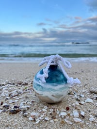 Image 3 of Christmas Beach Ornament - Bauble 2