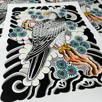 Image 2 of A2 Hawk Print