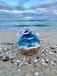 Image 2 of Christmas Beach Ornament - Bauble 4