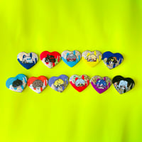 Image 1 of 【NEW!】Sparkling Shiny Chuuni badges