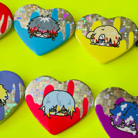 Image 3 of 【NEW!】Sparkling Shiny Chuuni badges