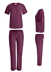 Image 1 of “Trendy” Regular Fit Set (Burgundy)