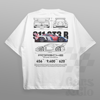 Cars and Clo - Oversized - Porsche 911 GT3 R Rennsport Blueprint T-Shirt