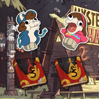  Gravity Falls Stickers