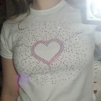 Image 5 of heart gem shirt