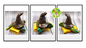 Image of Cedric the Mini Mon and the Sorting Hat