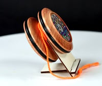 Image 4 of Exotic Carob wood yo-yo, #2024-157