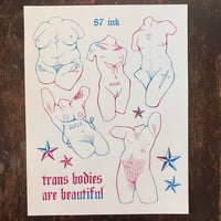 Image 1 of “Trans Bodies Are Beautiful” Print