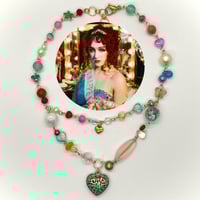 gold midwest princess necklace