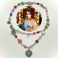 silver midwest princess necklace