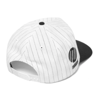 Image 2 of Metalwood x Maxfli Pinstripe 5-Panel Snapback Hat [2024]