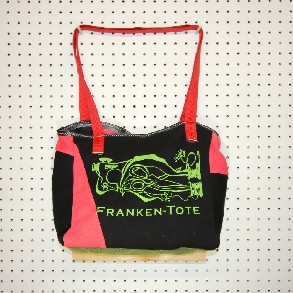 Frankentote - black / red