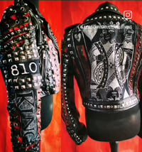 Image 3 of CUSTOM MADE KING 810 FAUX LEATHER JACKET